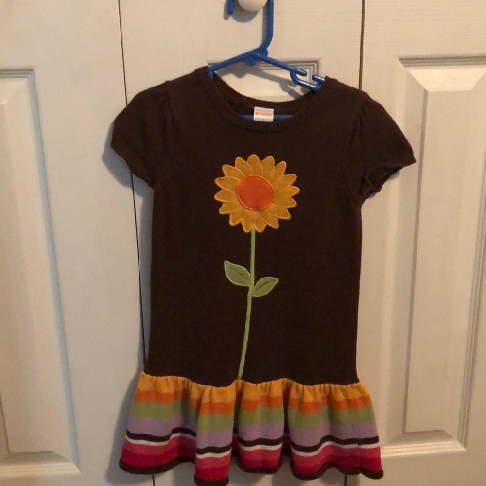 Adorable sunflower dress